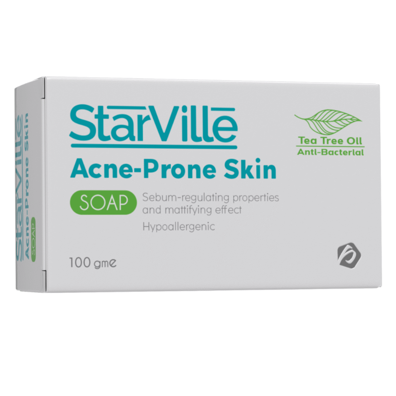 Starville Acne Prone Skin Soap 100 gm  صابون ستارفيل للبشرة المعرضة لحب الشباب 100 جرام