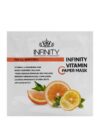Infinity Vitamin C Face Sheet Mask قناع الوجه إنفينيتي بفيتامين سي