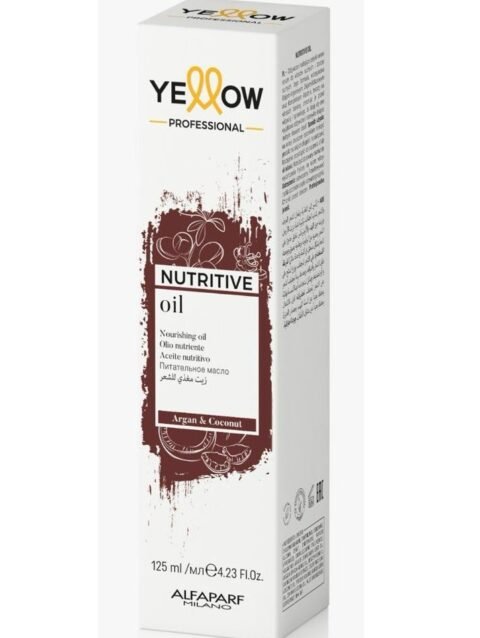 ALFAPARF MILANO Yellow Nutritive oil with argan and coconut oil for dry hair 125ml